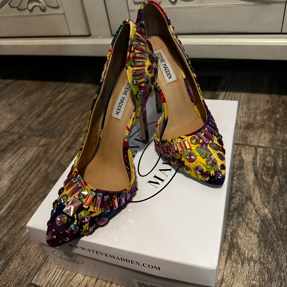 Steve Madden Galactik Bright Multi Size 7